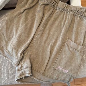 Free people good vibes shorts
